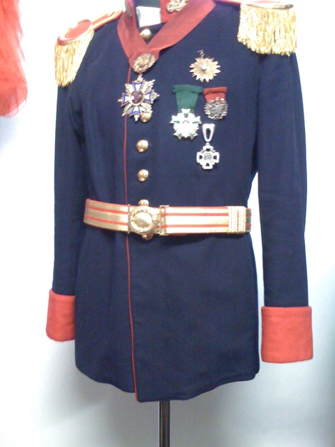 Ludwig II. blaue Offizierjacke